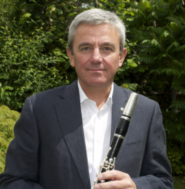 Jamie Talbot with his Peter Eaton Elite clarinet